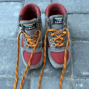 Kids LLBean hiking boots - NEVER WORN!